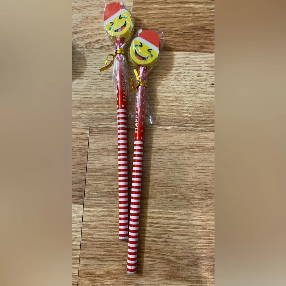 Customer Appreciation Christmas Pencils 40 Pieces NEW